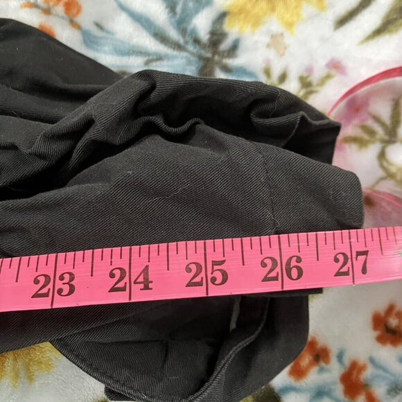 Madame Wolf Pants Womens M Black High Rise Artsy Made in Canada Lagenlook - Picture 7 of 9